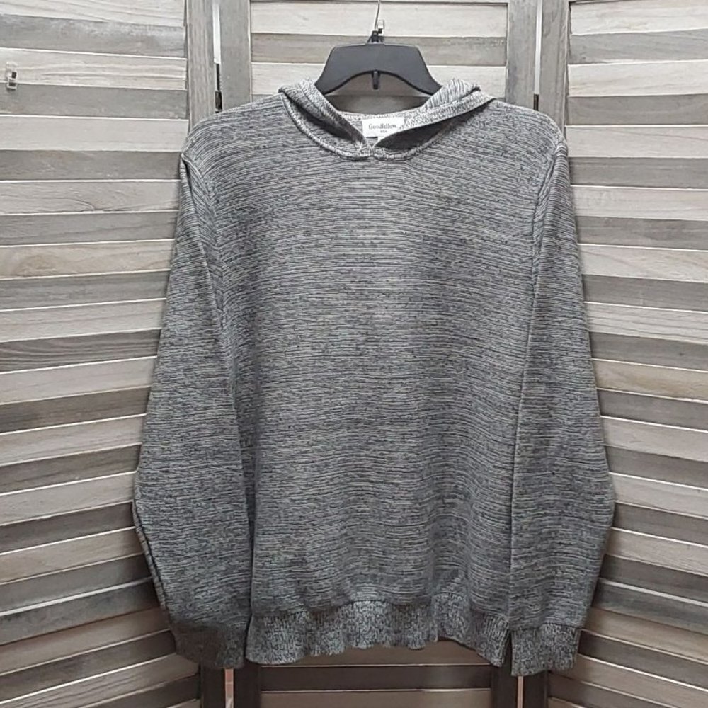 Men's Charcoal Gray Standard Fit Pullover Sweater | Goodfellow & Co | X Large